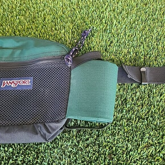 Jansport Hiking Fanny Pack With Drink Holders Green - Picture 4 of 14